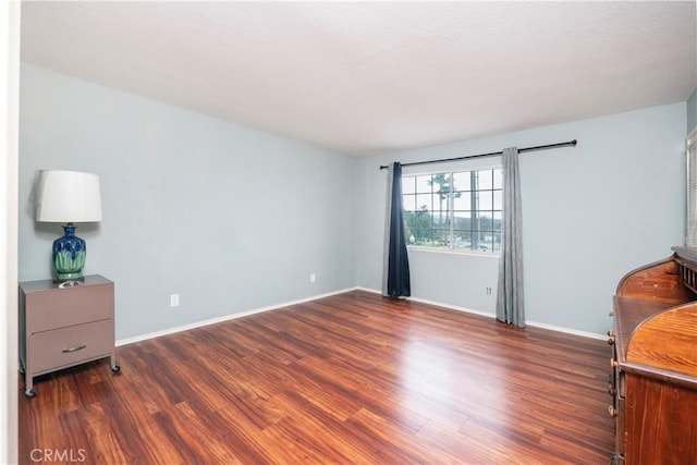 776 E San Bernardino Rd Unit 3, Covina, CA 91723 - empty room featuring wood finished floors and baseboards