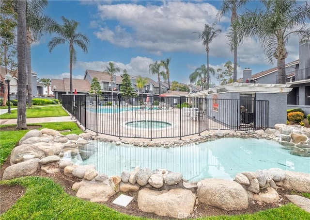 776 E San Bernardino Rd Unit 3, Covina, CA 91723 - community pool with fence and a residential view