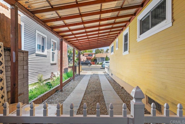 view of side of home