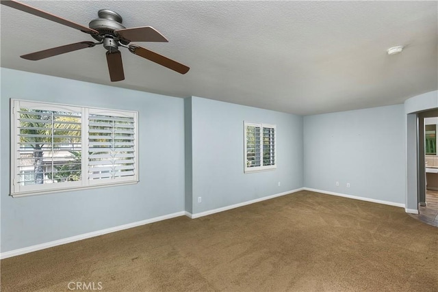 42442 Fiji Way, Temecula, CA 92592 - unfurnished room featuring carpet floors, a smoke detector, a ceiling fan, and baseboards