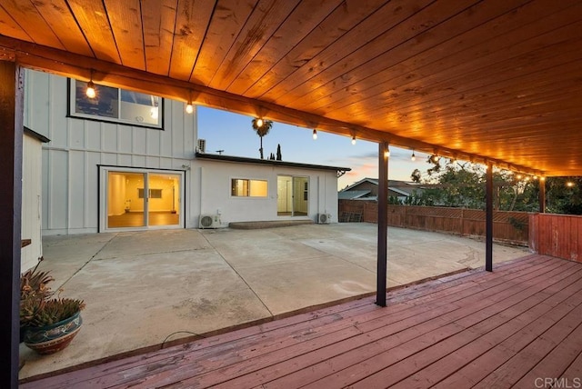 5426 Dwight St, San Diego, CA 92105 - deck featuring a fenced backyard and a patio