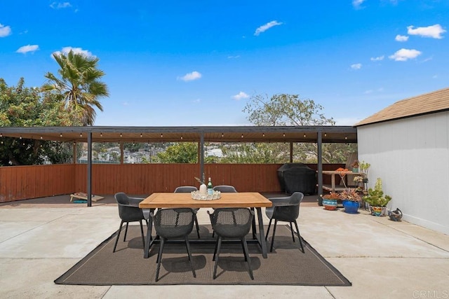 5426 Dwight St, San Diego, CA 92105 - view of patio / terrace featuring outdoor dining area and grilling area