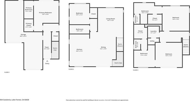 554 Catalonia, Lake Forest, CA 92630 - room layout