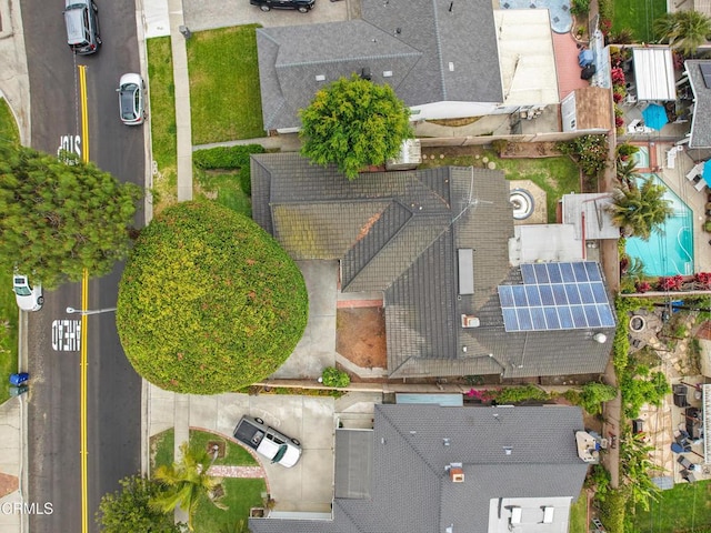 drone / aerial view