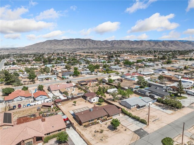 8149 Langdon Ave, Hesperia, CA 92345 - aerial perspective of suburban area featuring mountains