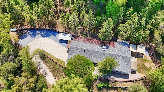 45792 Sutton Dr, Oakhurst, CA 93644 - view from above of property