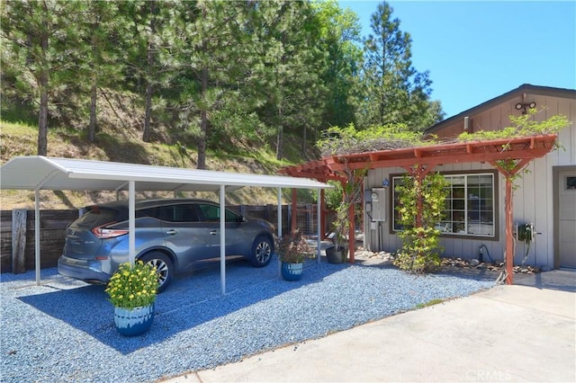 45792 Sutton Dr, Oakhurst, CA 93644 - view of vehicle parking with a detached carport