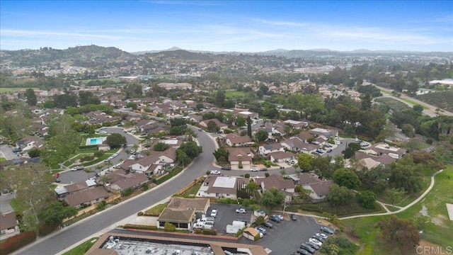 2150 Pepper Tree Pl, Escondido, CA 92026 - aerial overview of property's location featuring mountains and nearby suburban area