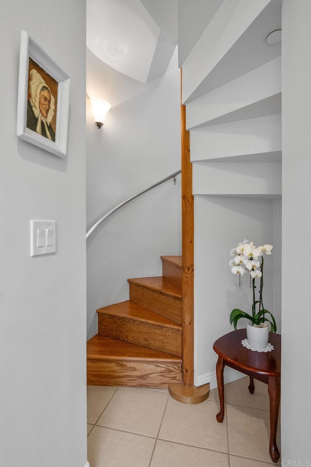 2389 Eric Rd, Fallbrook, CA 92028 - stairs featuring tile patterned floors