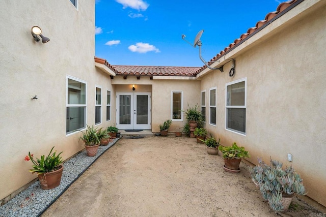 2389 Eric Rd, Fallbrook, CA 92028 - view of patio featuring french doors