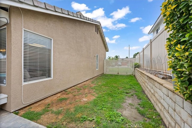 view of property exterior featuring stucco siding