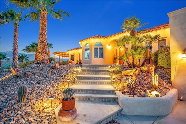 31024 Rabbit Springs Rd, Lucerne Valley, CA 92356 - view of mediterranean / spanish house