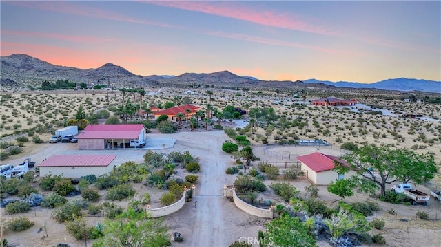 31024 Rabbit Springs Rd, Lucerne Valley, CA 92356 - view of subject property featuring mountains and a desert landscape