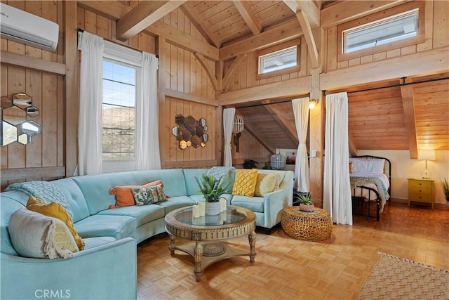 51609 Oregon Trl, Morongo Valley, CA 92256 - sunroom / solarium with an AC wall unit