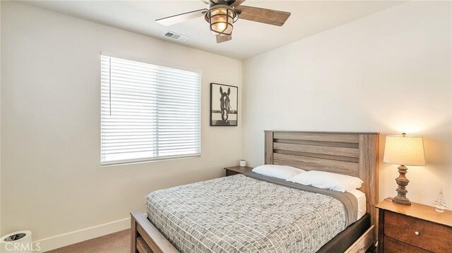 2030 Brentwood Pl, Claremont, CA 91711 - bedroom with baseboards, carpet, and a ceiling fan