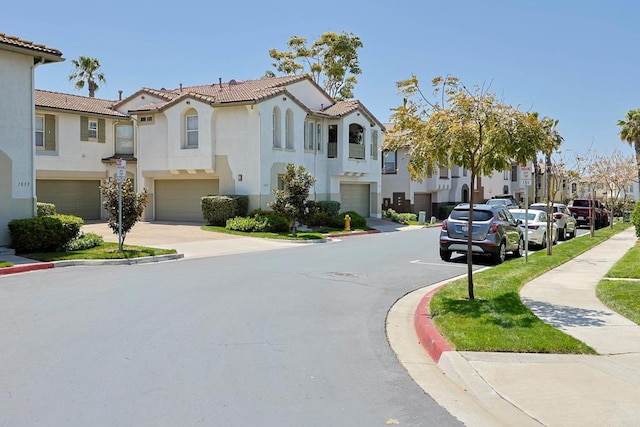 1825 Via Capri St, Chula Vista, CA 91913 - view of asphalt street with sidewalks, a residential view, and curbs