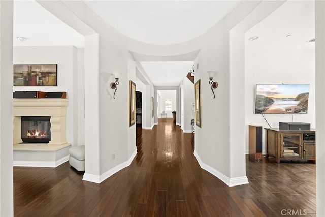 4448 St Cloud, Claremont, CA 91711 - corridor with wood-type flooring and baseboards