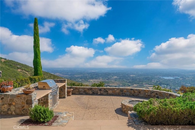 7811 Camino De Arriba, Rancho Santa Fe, CA 92067 - view of patio featuring area for grilling