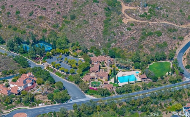 7811 Camino De Arriba, Rancho Santa Fe, CA 92067 - aerial view of property's location featuring a pool area