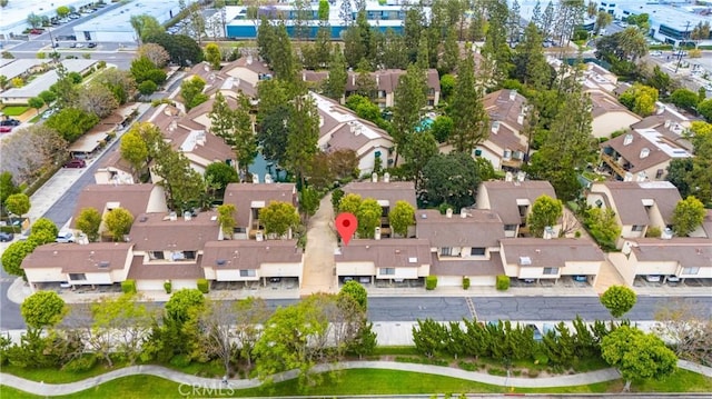 view of property location with nearby suburban area