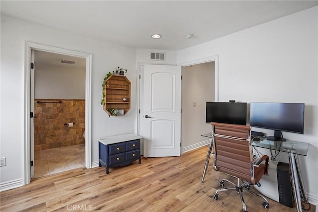 14702 Magnolia Blvd Unit 104, Sherman Oaks, CA 91403 - office space featuring light wood-type flooring and recessed lighting