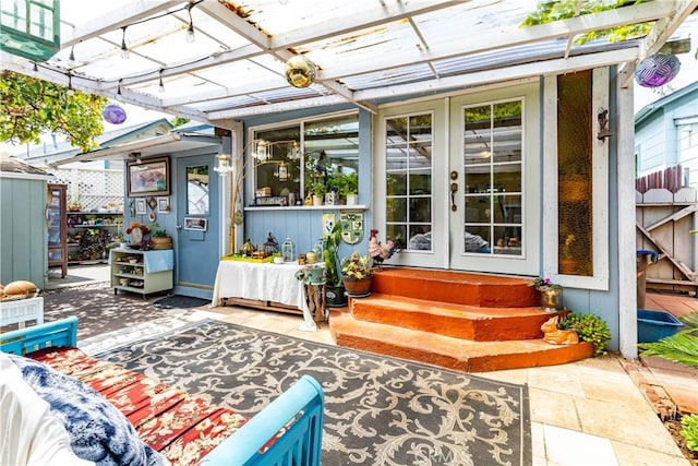 171 Brook St, San Luis Obispo, CA 93401 - sunroom / solarium featuring french doors