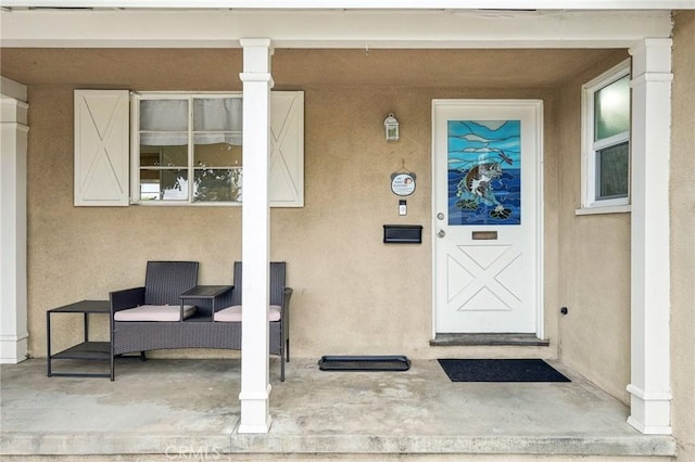 16133 Haldane St, Whittier, CA 90603 - doorway to property with stucco siding