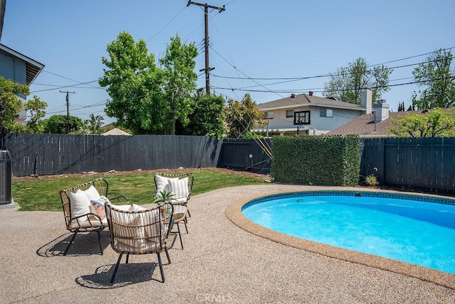 2506 E Roberta Dr, Orange, CA 92869 - view of swimming pool with a patio and cooling unit