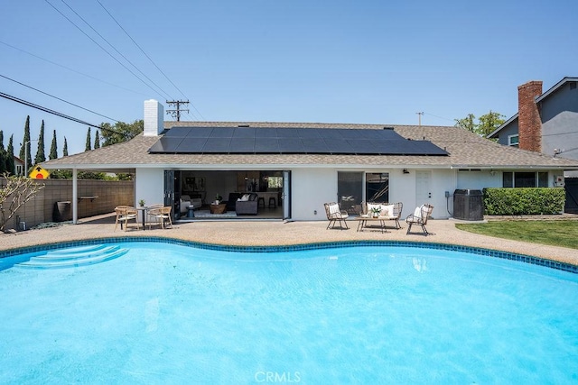 2506 E Roberta Dr, Orange, CA 92869 - view of pool with a patio area and fence