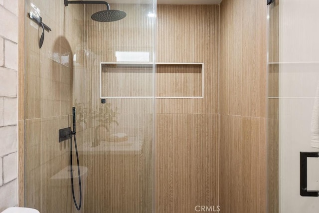 2506 E Roberta Dr, Orange, CA 92869 - full bath featuring a shower stall