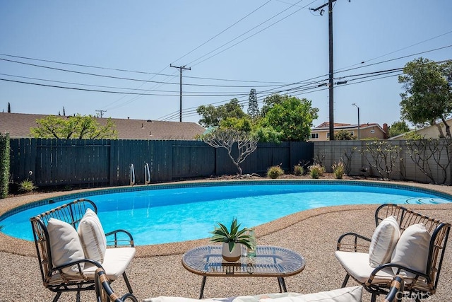 2506 E Roberta Dr, Orange, CA 92869 - view of pool with a fenced backyard