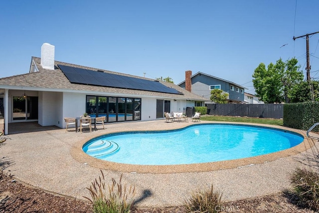 2506 E Roberta Dr, Orange, CA 92869 - view of pool featuring a patio and a fenced backyard
