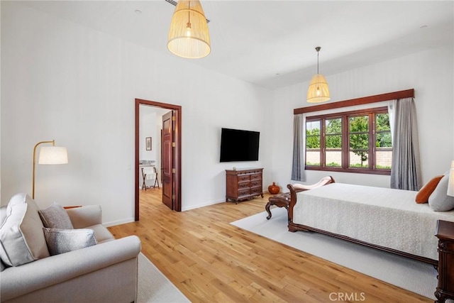 11 Deodar Ln, Bradbury, CA 91008 - bedroom with wood finished floors and baseboards
