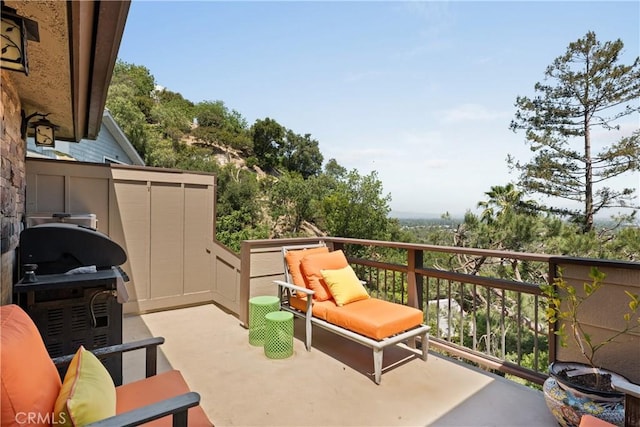 4117 Vanetta Pl, Studio City, CA 91604 - view of patio featuring a balcony