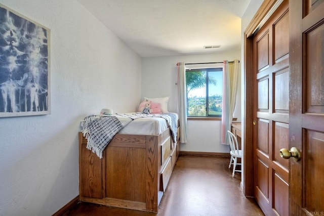 3149 Old Post Rd, Fallbrook, CA 92028 - bedroom featuring finished concrete floors and baseboards