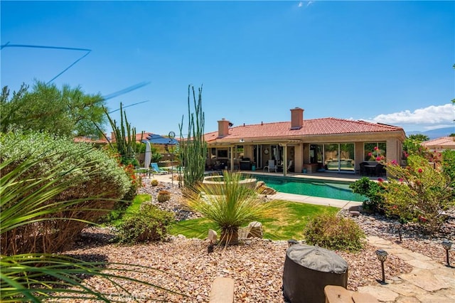 74078 W Petunia Pl, Palm Desert, CA 92211 - outdoor pool featuring a patio area