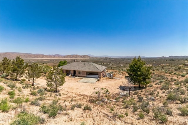 8975 Pumalo Rd, Lucerne Valley, CA 92356 - view of mountain backdrop featuring rural landscape and a desert landscape