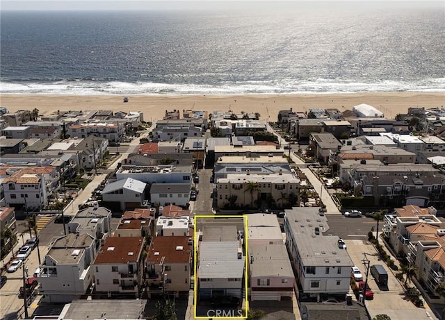211 Crest Dr, Manhattan Beach, CA 90266 - view of property location with property parcel outlined and waterfront with a beach