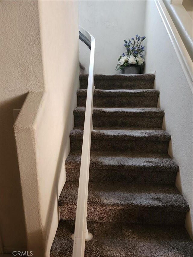 view of staircase