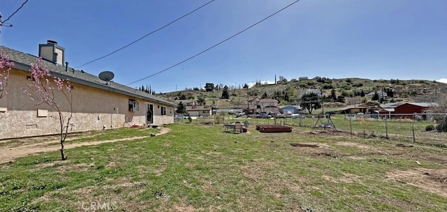 14402 Boxtree St, Lake Hughes, CA 93532 - view of yard