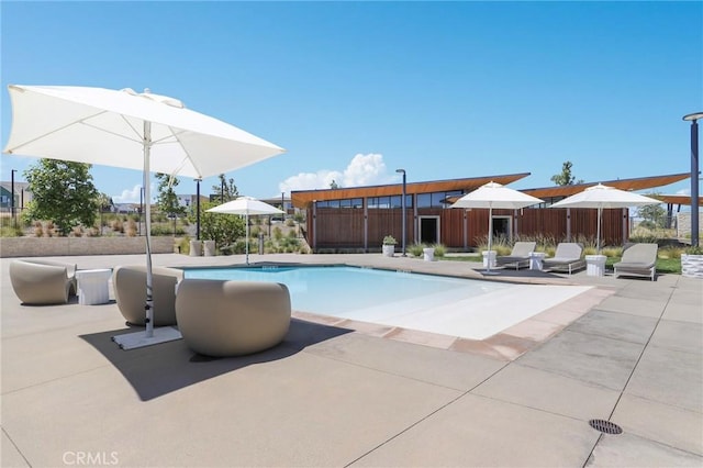27120 Purple Sage Ct, Valencia, CA 91381 - view of pool featuring a patio area