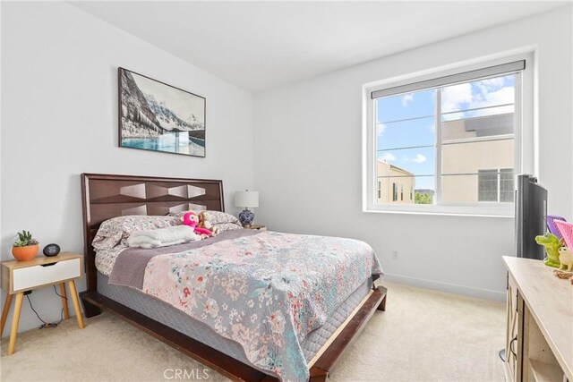 27120 Purple Sage Ct, Valencia, CA 91381 - bedroom featuring light carpet and baseboards