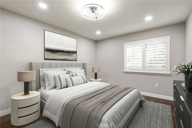 2819 Steeplechase Ln, Diamond Bar, CA 91765 - bedroom featuring dark wood finished floors and recessed lighting