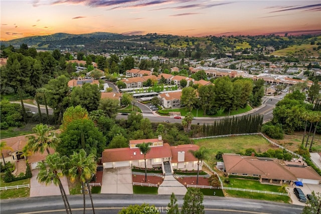 2819 Steeplechase Ln, Diamond Bar, CA 91765 - aerial view of property's location featuring nearby suburban area and a mountainous background