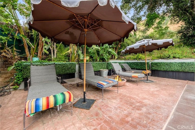 22658 Arriba Dr, Saugus, CA 91350 - view of patio