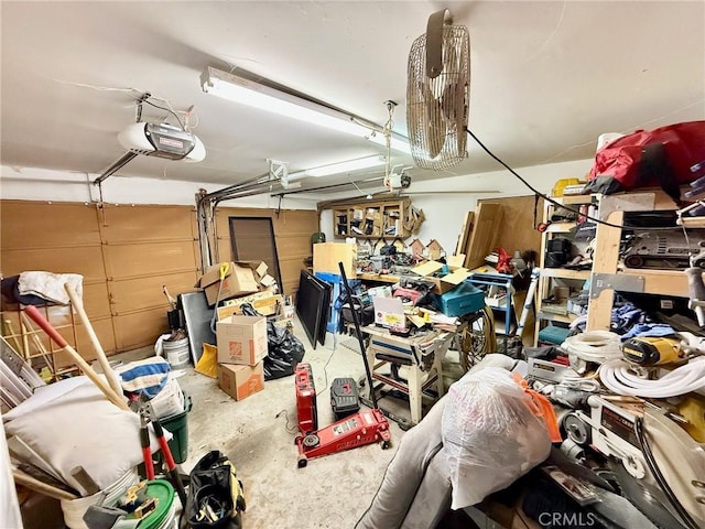 1900 Teton Way, Pine Mountain Club, CA 93222 - garage featuring a garage door opener