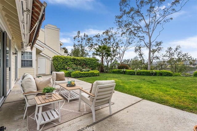 19 Rollins Pl, Laguna Niguel, CA 92677 - view of patio / terrace with an outdoor living space