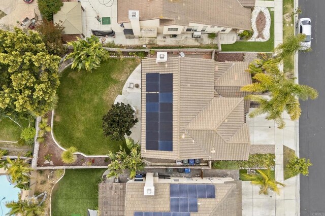 drone / aerial view