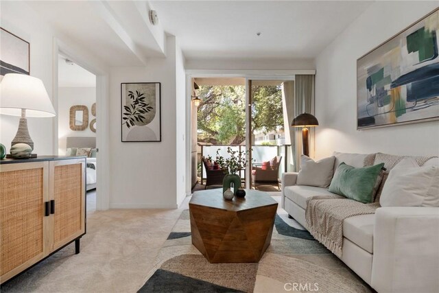 160 S Hudson Ave Unit 202, Pasadena, CA 91101 - living room with light carpet