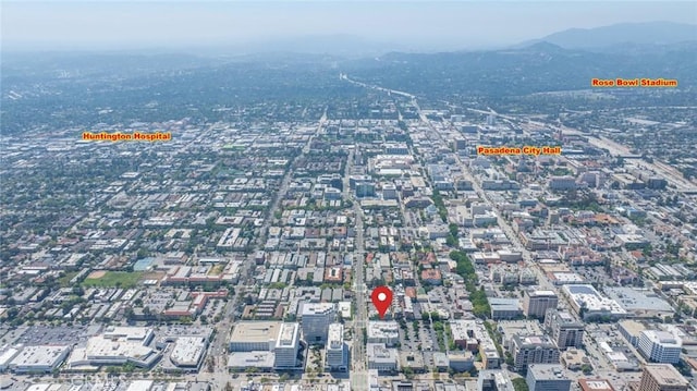160 S Hudson Ave Unit 202, Pasadena, CA 91101 - bird's eye view of a mountain backdrop